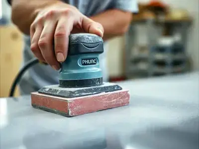 Surface preparation sanding